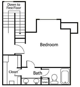 two bedroom townhouse canyon creek club homes